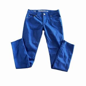 2010s Mossimo for Target Bright Blue Skinny Jeans Juniors 5 Fits 6